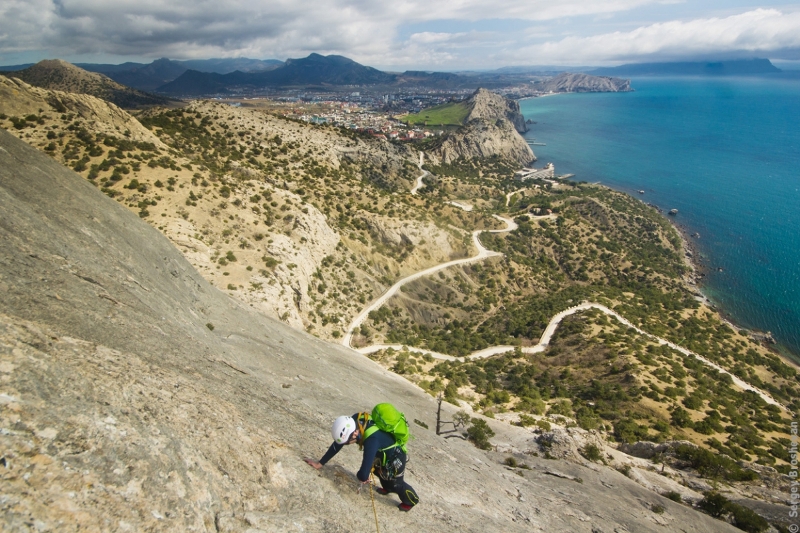 Альпинизм на скале Сокол - Фото 12