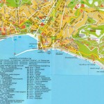Карта пляжей Ялты