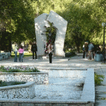 Веб камера в Комсомольском парке Евпатории у памятника
